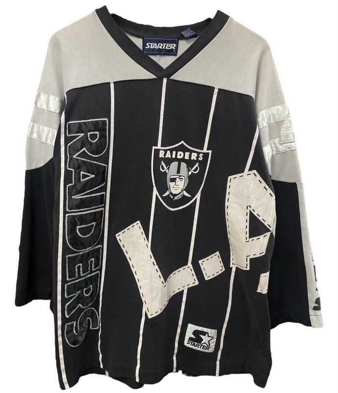 Vtg Starter Raiders Long sleeve Size Medium
