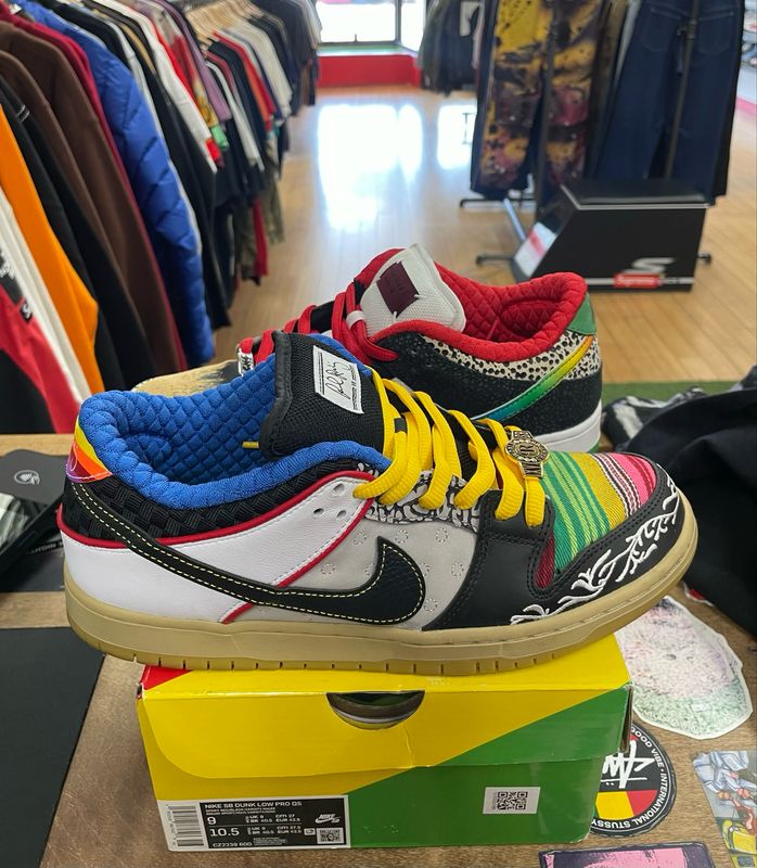 Nike SB Dunk Low What The Paul Size 9 (WORN)