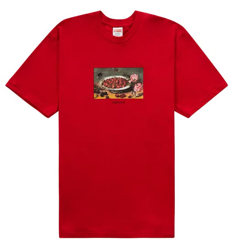 Supreme Strawberries Tee Red Size XL (NEW)