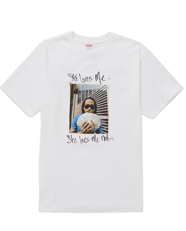 Supreme Max B Tee White Size Small (NEW)