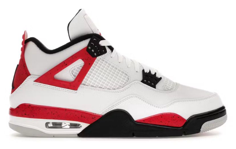 DS Jordan 4 Retro Red Cement Size 8