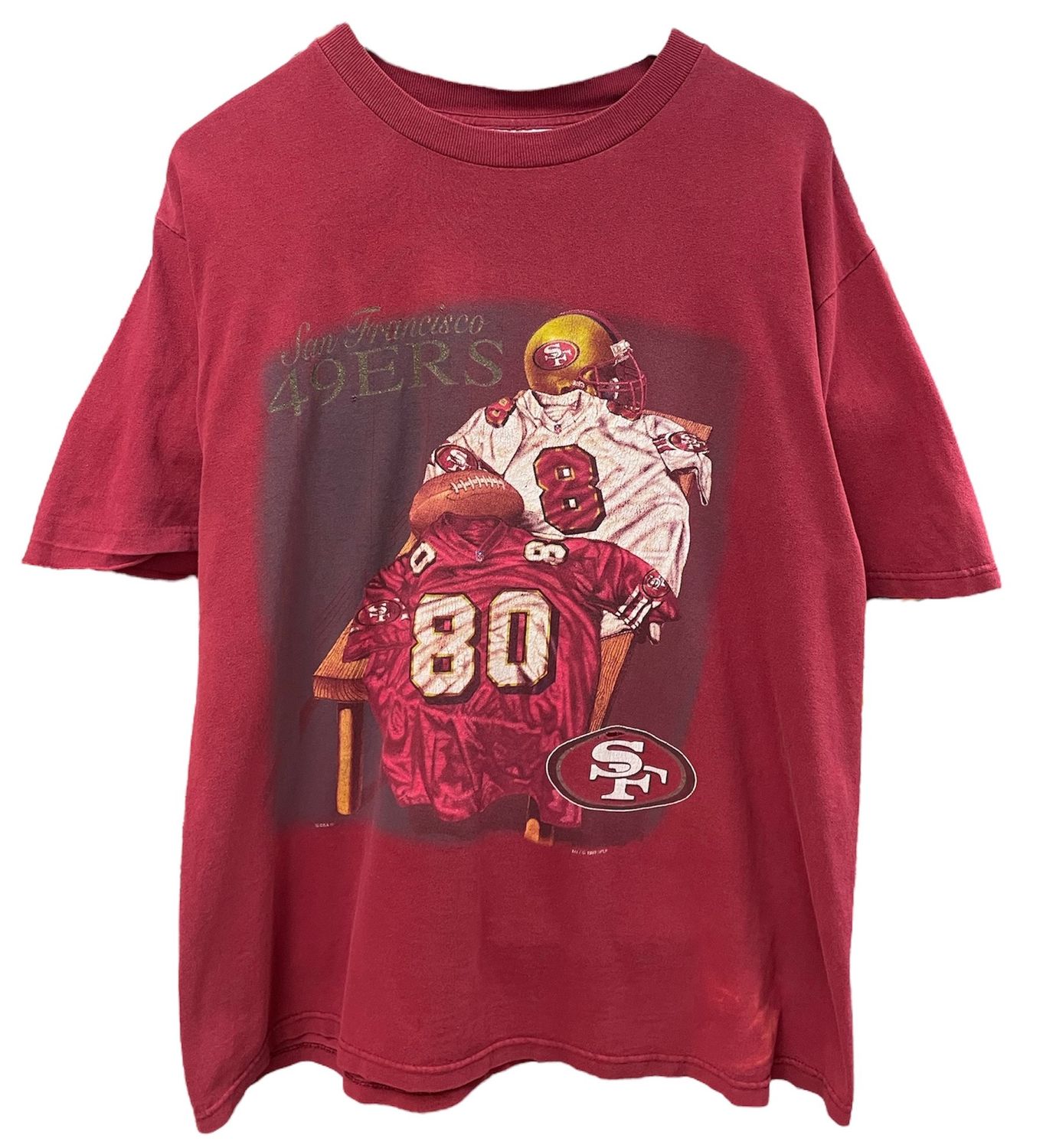 Vtg 49ners Tee Size L