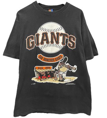 Vtg 1995 Warner bros x MLB giants Tshirt Size Large