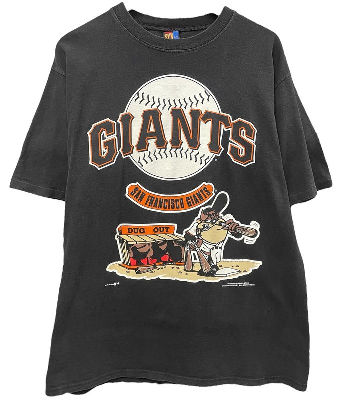 Vtg 1995 Warner bros x MLB giants Tshirt Size Large