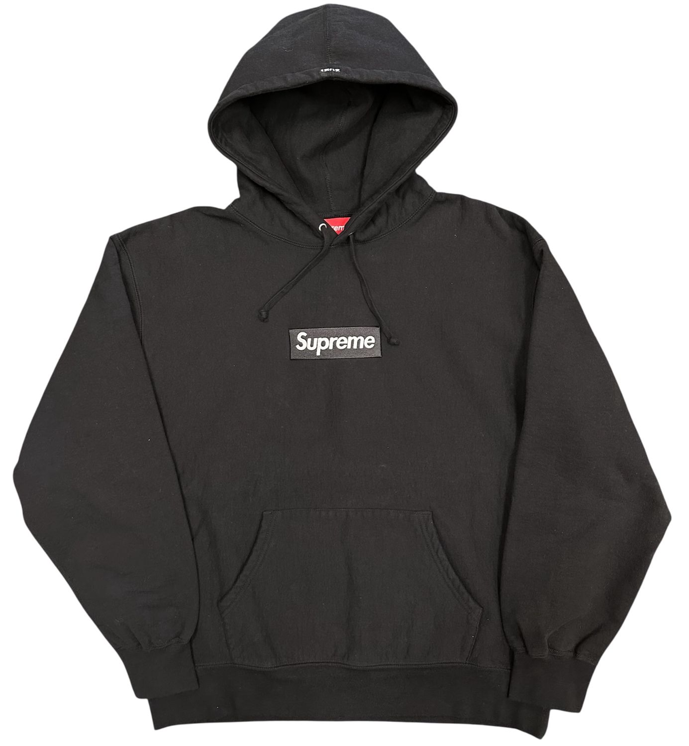 Supreme Box Logo Hooded Sweatshirt (FW21) Black Size XL (WORN)