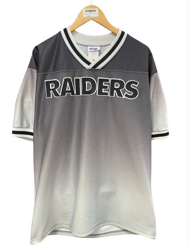 Vtg Raiders Blank Jersey size Large