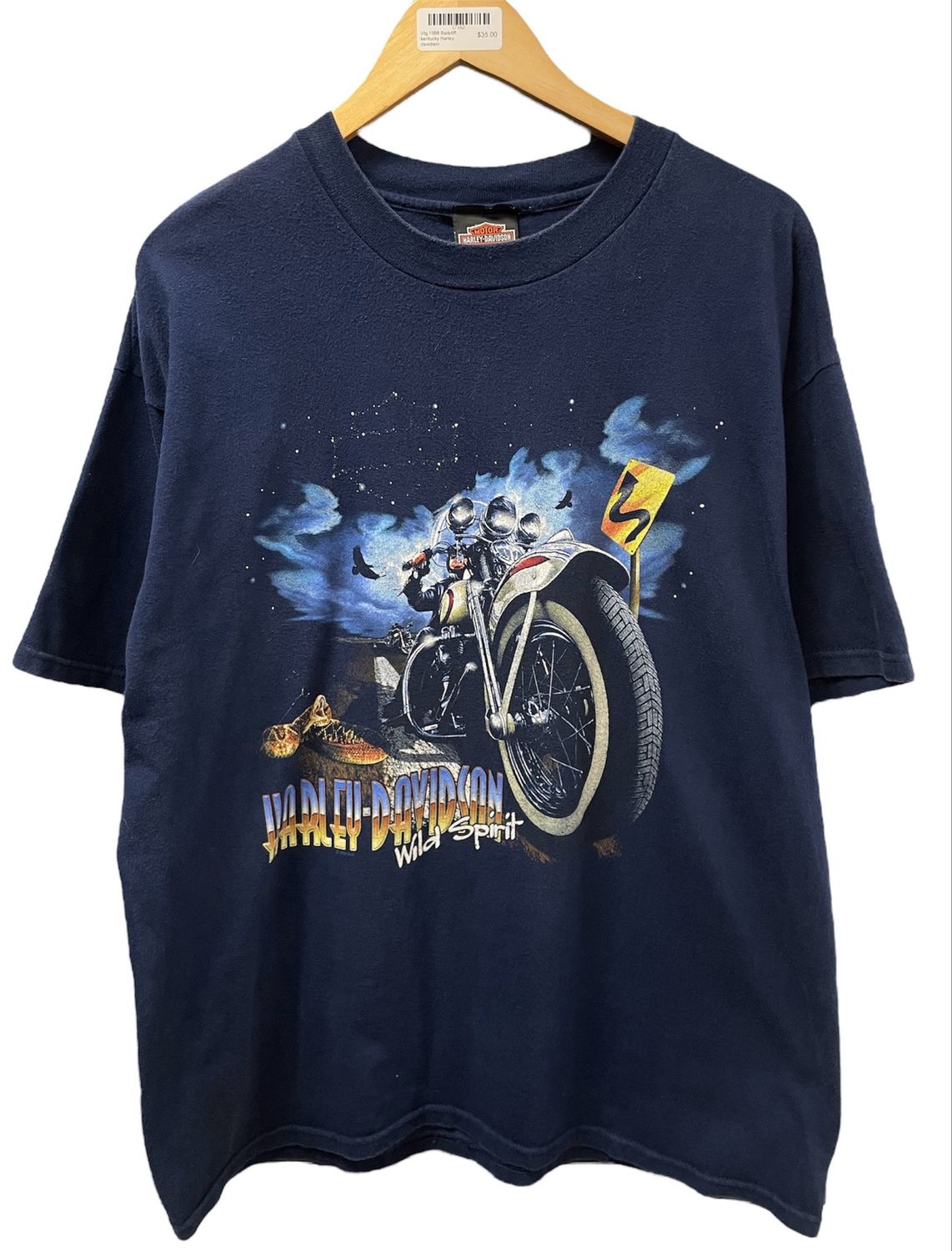 Vtg 1998 Badcliff, kentucky Harley davidson Size XL