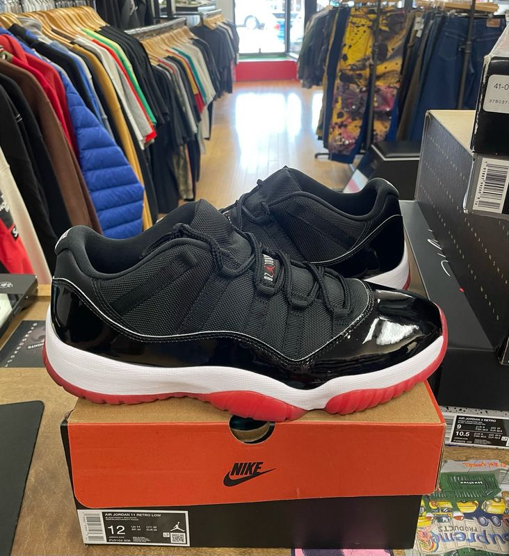Jordan 11 Retro Low Bred (2025) Size 12 (LIGHTLY WORN)