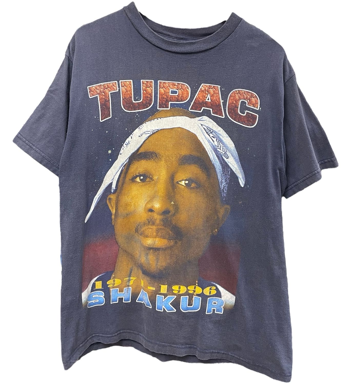 Vtg Tupac Bootleg Tee Size Large