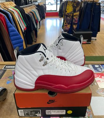Jordan 12 Retro Cherry (2023) Size 10.5 (LIGHTLY WORN)