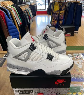 Jordan 4 Retro White Cement (2025) Size 9 (WORN)