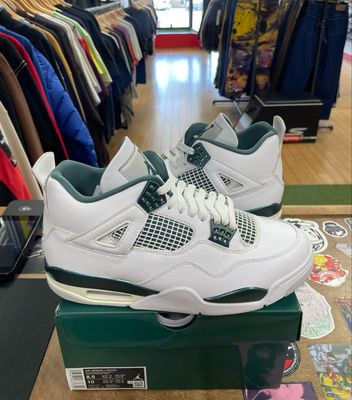 Pre Owned Jordan 4 Retro Oxidized Green Size 8.5