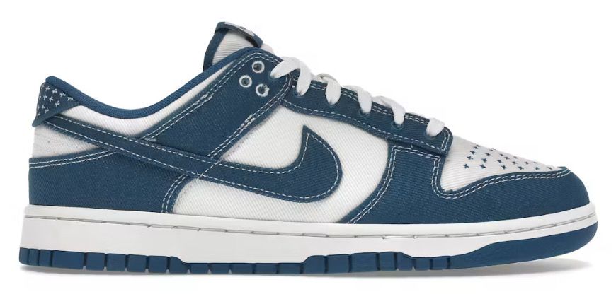 Nike Dunk Low Industrial Blue Sashiko Size 10.5 (NEW)(REP BOX)