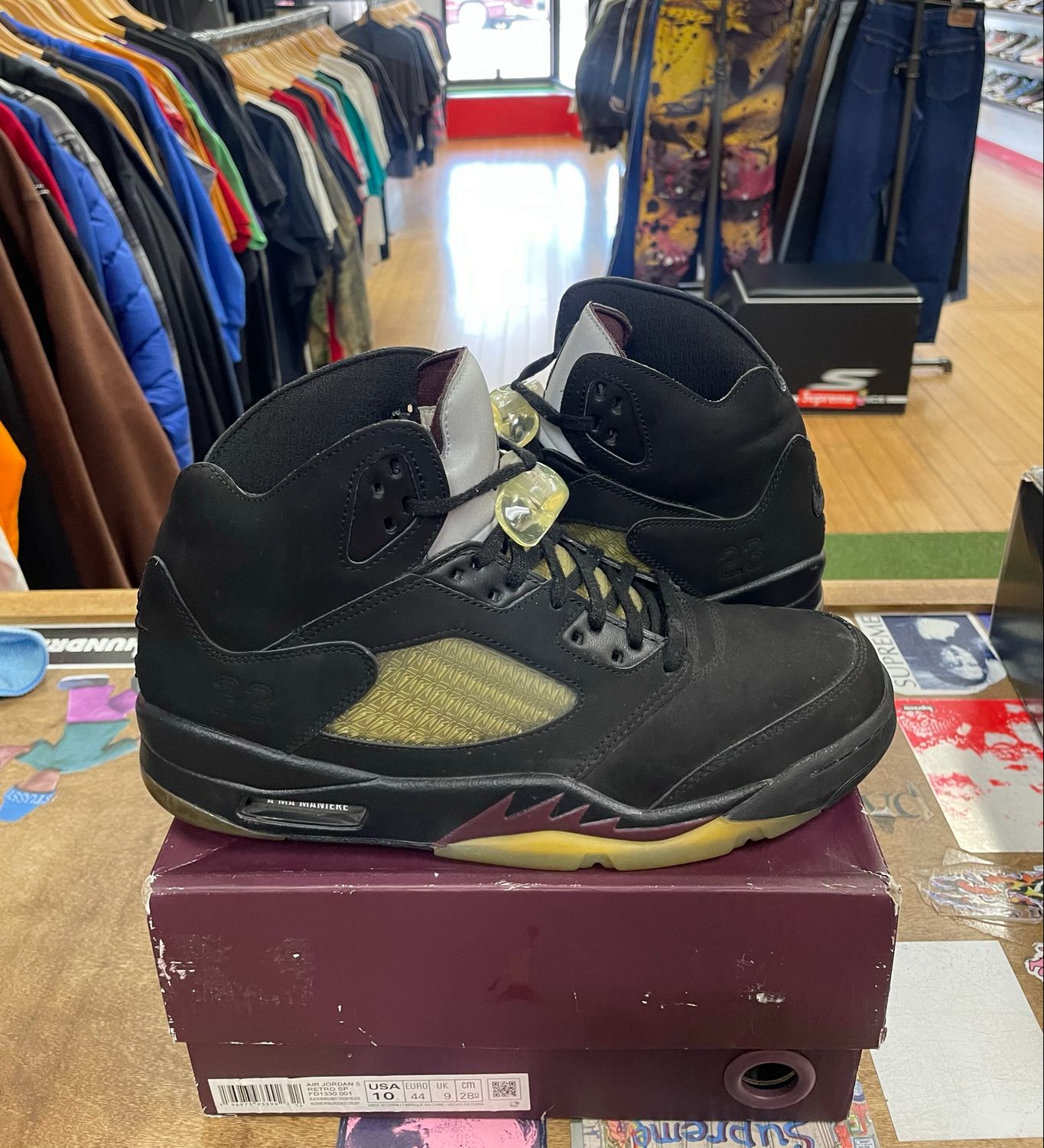 Pre Owned Jordan 5 Retro A Ma Maniére Dusk Size 10