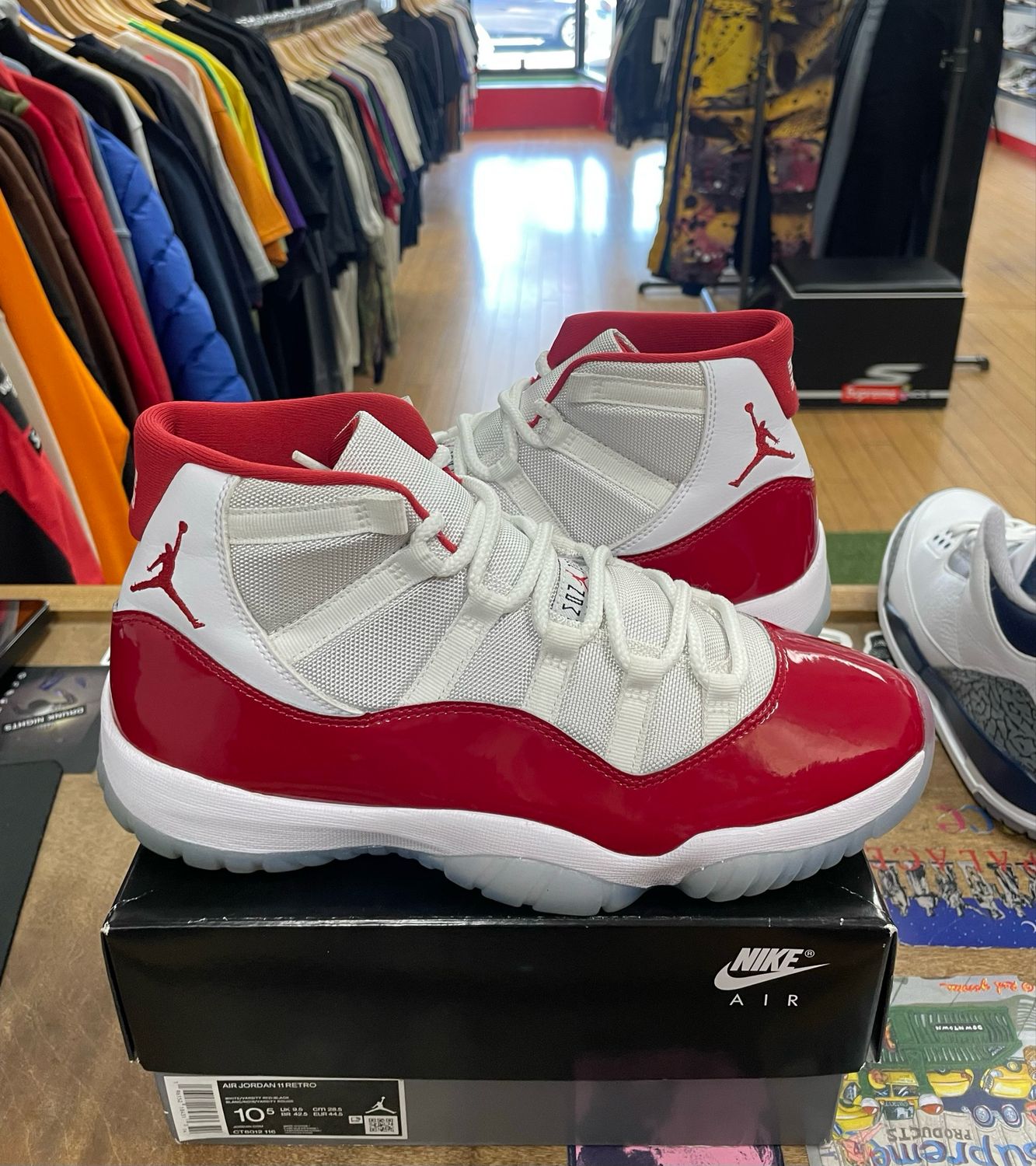 Jordan 11 Retro Cherry (2022) Size 10.5 (WORN)