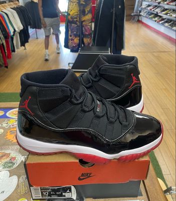 Pre Owned Jordan 11 Retro Playoffs Bred (2019) Size 10