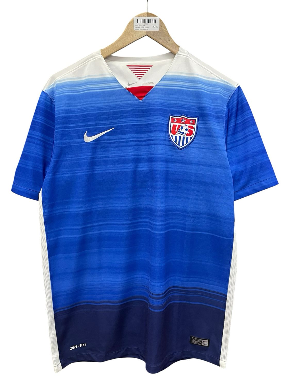 2015 Nike USA National Team Soccer Jersey Size Medium