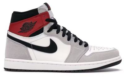 DS Jordan 1 Retro High Light Smoke Grey Size 8.5