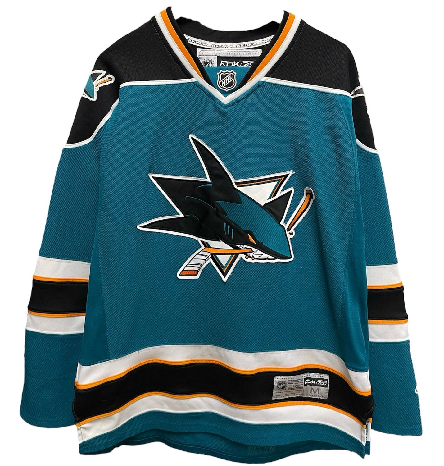 Pre Owned San Jose Sharks Jersey Size M