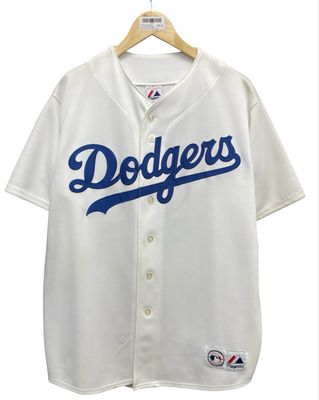 Nomar Garciaparra Los Angeles Dodgers Stitched Jersey Size Large