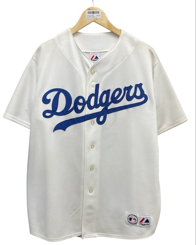 Nomar Garciaparra Los Angeles Dodgers Stitched Jersey Size Large