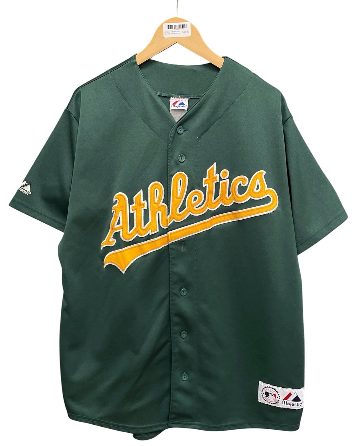 Oakland Athletics Eric Chavez Jersey Size XL