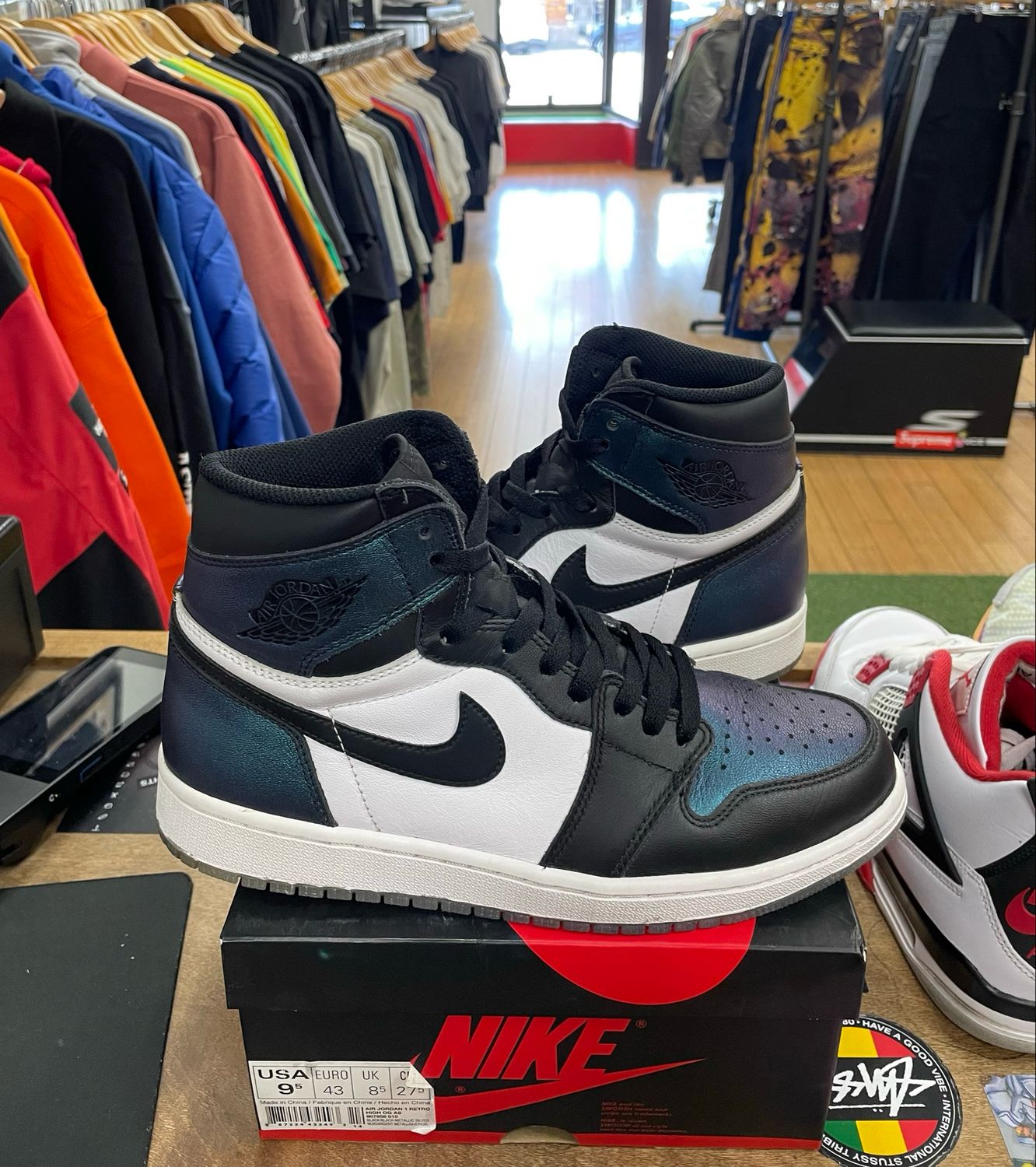 Pre Owned Jordan 1 Retro All-Star Chameleon (2017) Size 9.5