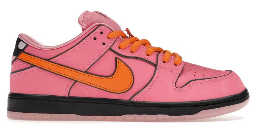 New Nike SB Dunk Low The Powerpuff Girls Blossom Size 10.5