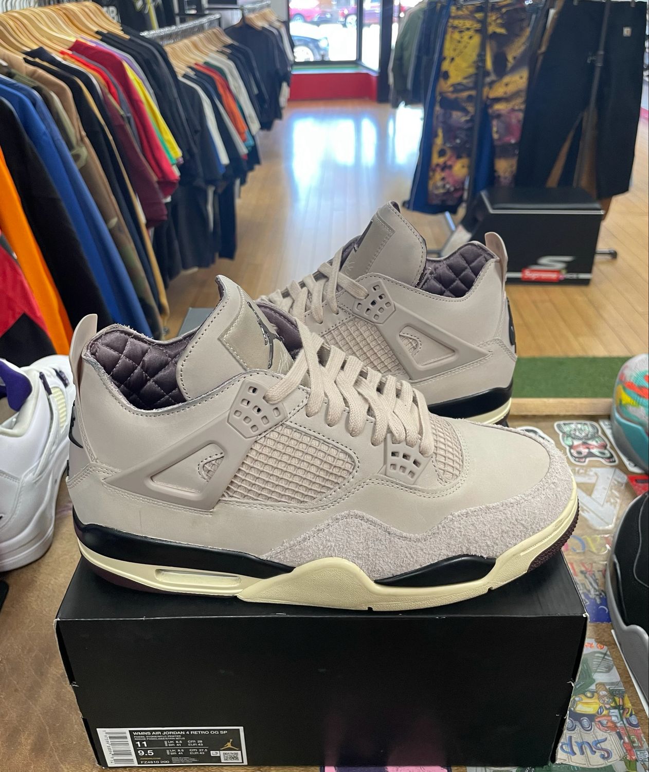 Jordan 4 Retro OG SP A Ma Maniére  You Were Sleeping (Women&#39;s)  Size 11W/9.5M (WORN)