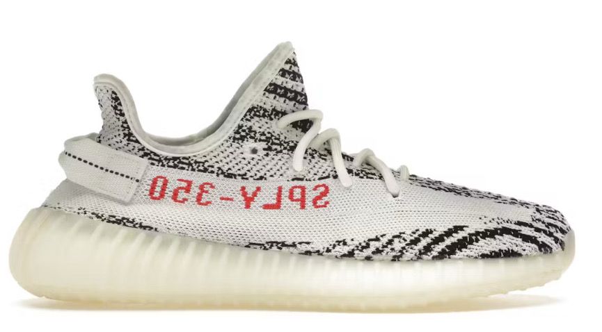 DS Adidas Yeezy Boost 350 V2 Zebra  Size 10