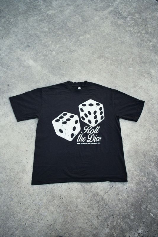 &quot;Roll the Dice&quot; Tee Black