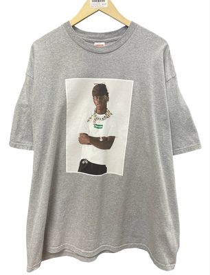Pre Owned Supreme Tyler The Creator Tee Heather Grey Size 2XL