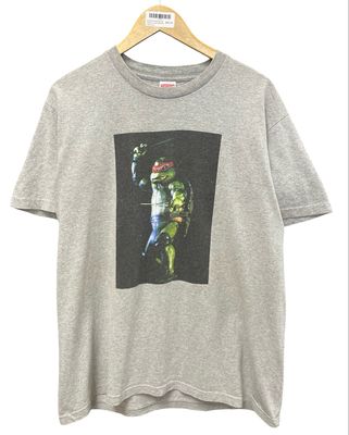 Supreme Raphael Tee Heather Grey (WORN)