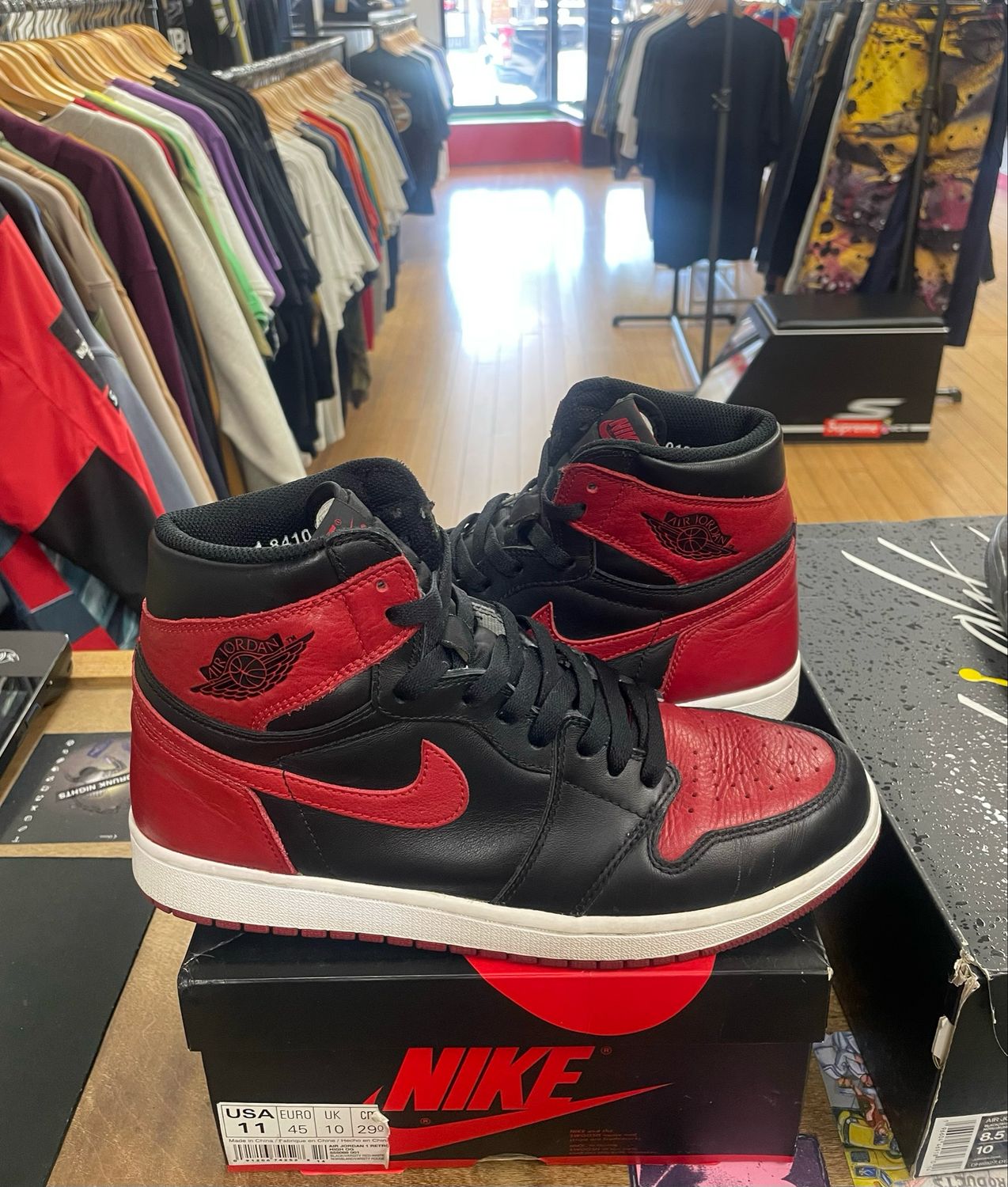 Pre Owned Jordan 1 Retro High Bred Banned (2016) Size 11