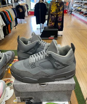 Pre Owned Jordan 4 Retro SE Paris Olympics Wet Cement Size 11.5