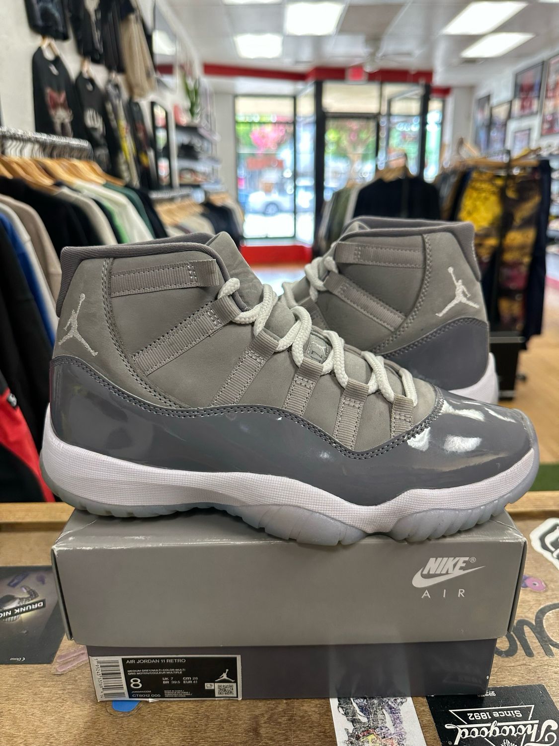 Jordan 11 Retro Cool Grey (2021)(WORN)