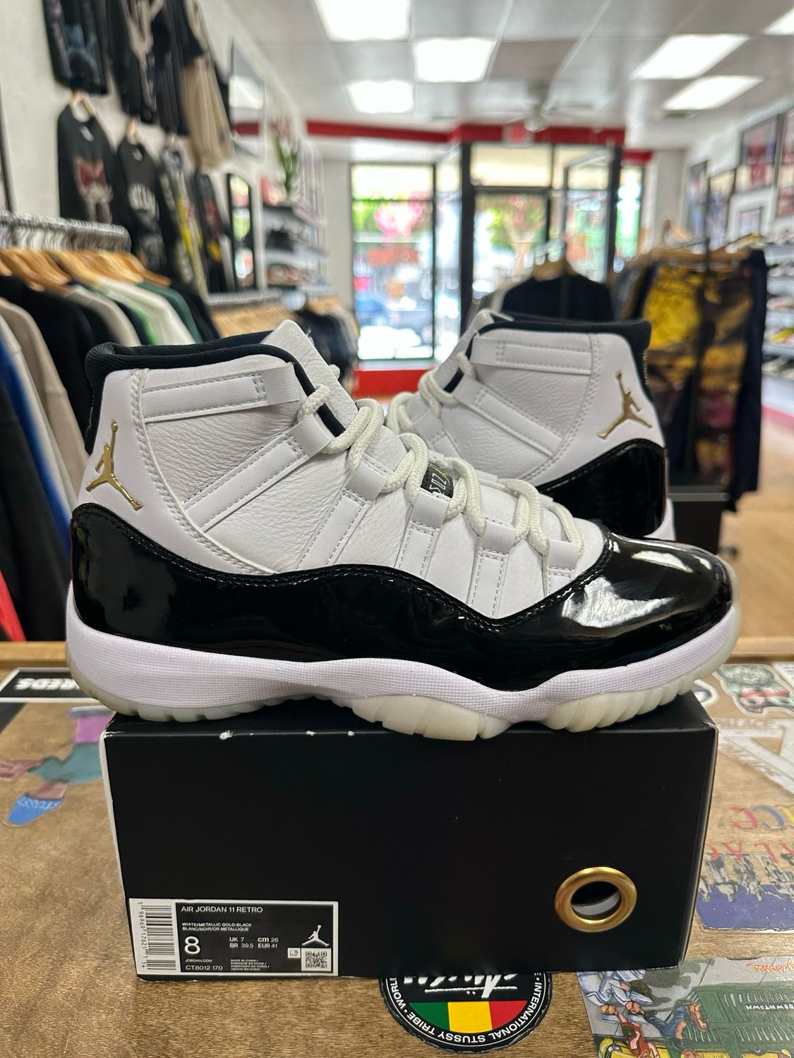 Jordan 11 Retro DMP Gratitude (2023)(WORN)
