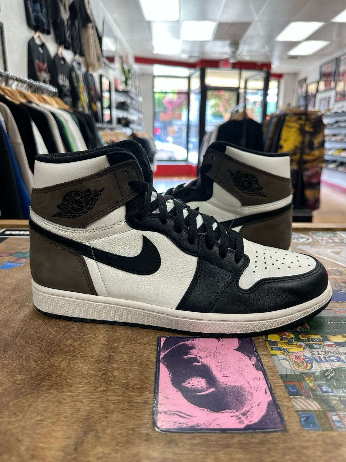 Jordan 1 Retro High Dark Mocha (Lightly Worn)(No Box)