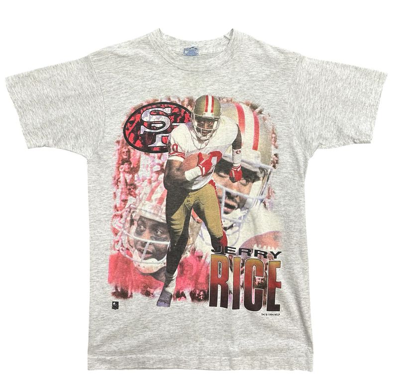 Vtg Salem Sportswear 49ners Jerry Rice Tee