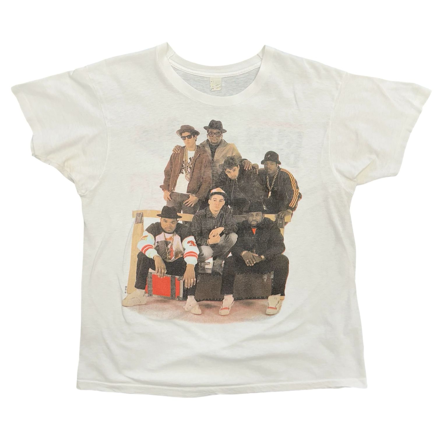 Vintage 1987 Beastie Boys Run DMC Tee Size XL