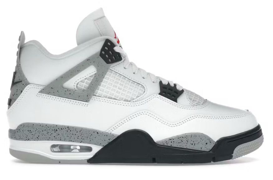Jordan 4 Retro White Cement (2025)Brand NEW)