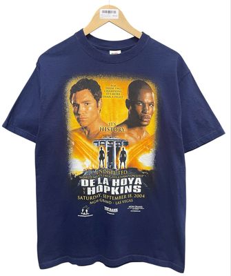 2004 De La Hoya vs Hopkins Boxing Tee