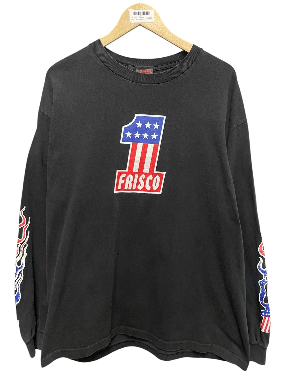 Y2K Frisco Choppers Flame Long Sleeve