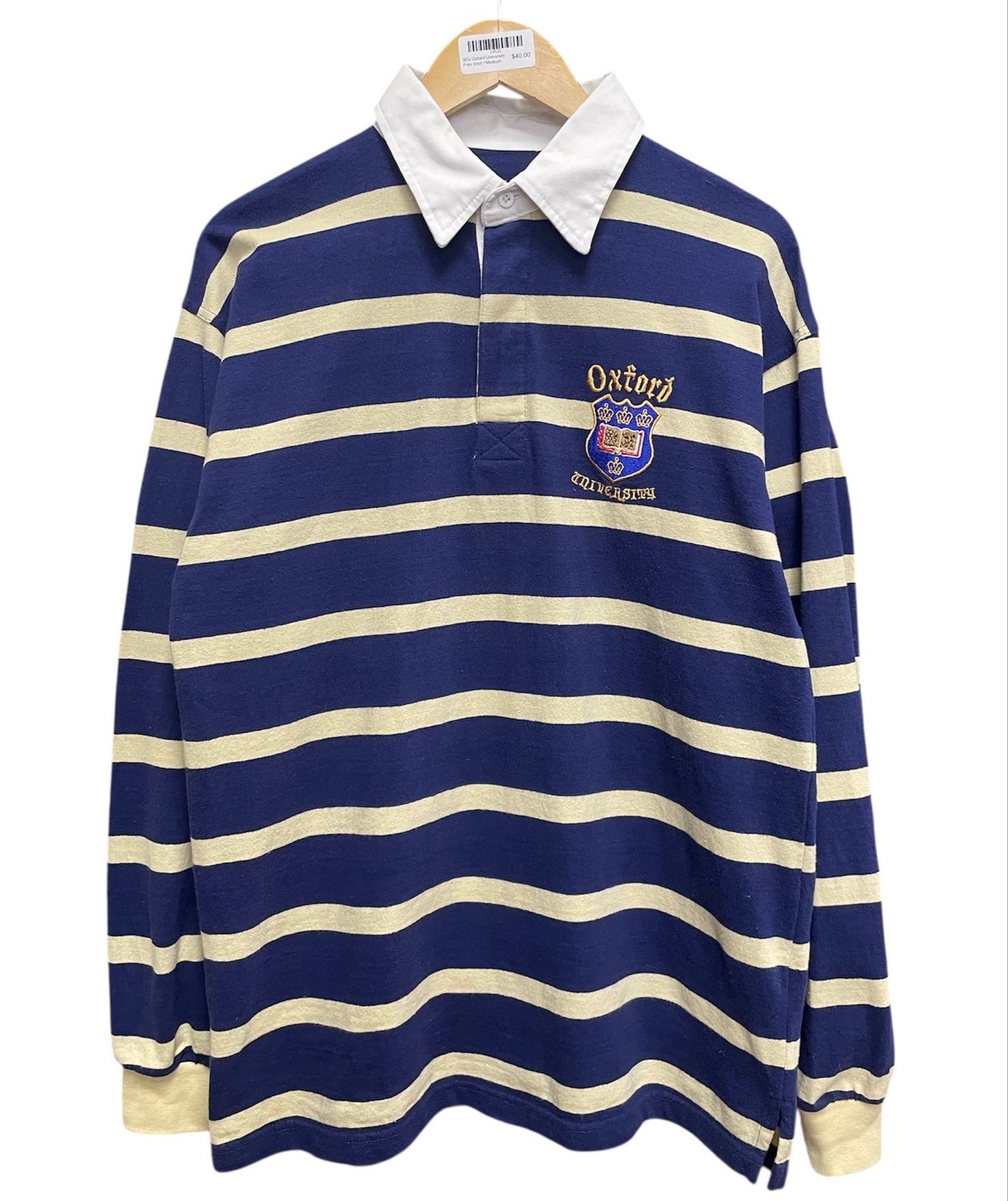 90&#39;s Oxford University Polo Shirt