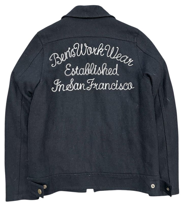 Ben Davis Chain Stitch Wool Jacket