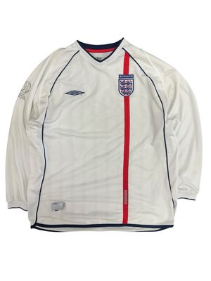 Pre Owned Umbro England 2000s Home Soccer Jersey