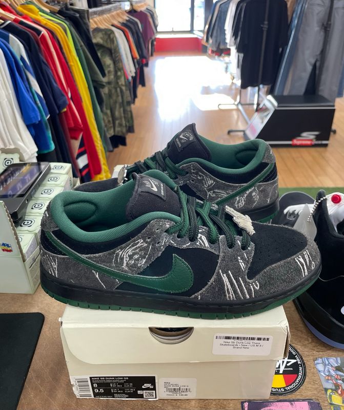Pre Owned Nike SB Dunk Low There Skateboards