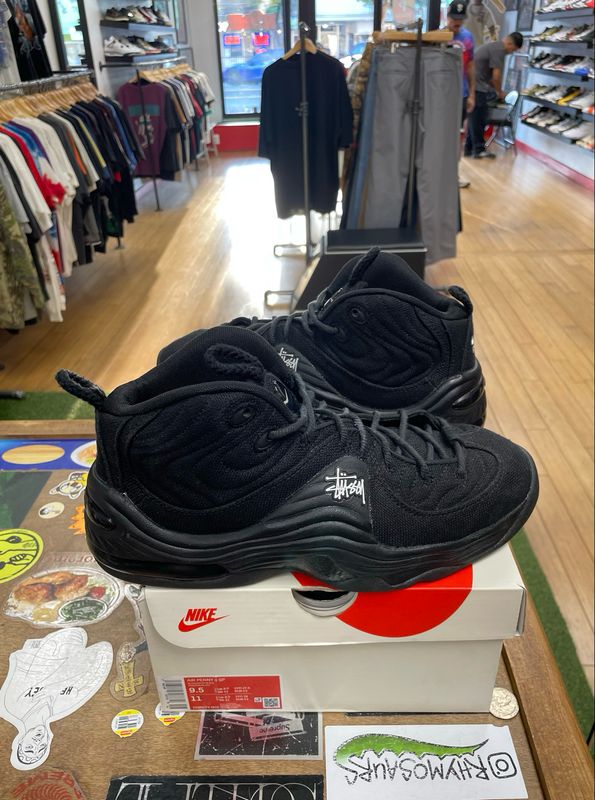 Pre Owned Nike Air Penny 2 Stussy Black