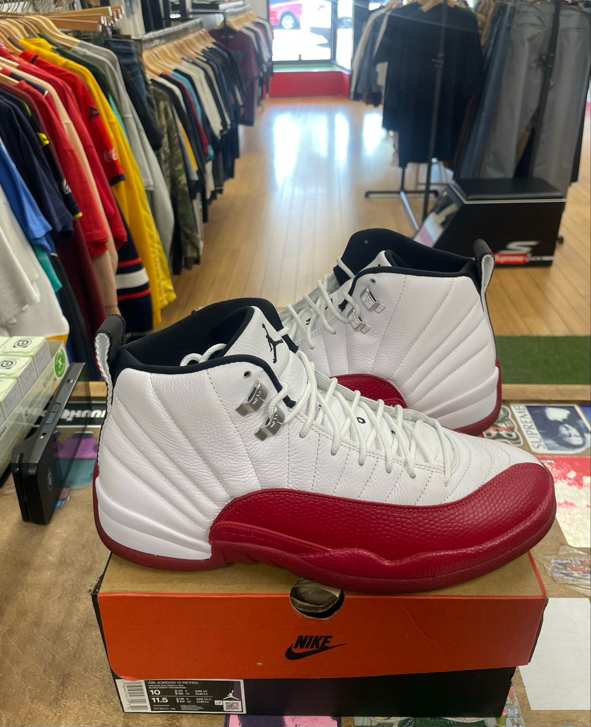 Lightly Worn Jordan 12 Retro Cherry (2023)