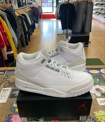 Tried On Jordan 3 Retro Pure Money (2025)